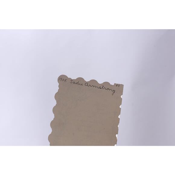 Countryside in Heart-shaped Frame, Used Greeting Card, With Love, Valentine - Picture 3 of 3